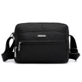 Simple Fashion Shoulder Bag Waterproof Nylon Diagonal Tide Bag Travel Men′s Bag Small Satchel Messenger Square Bag